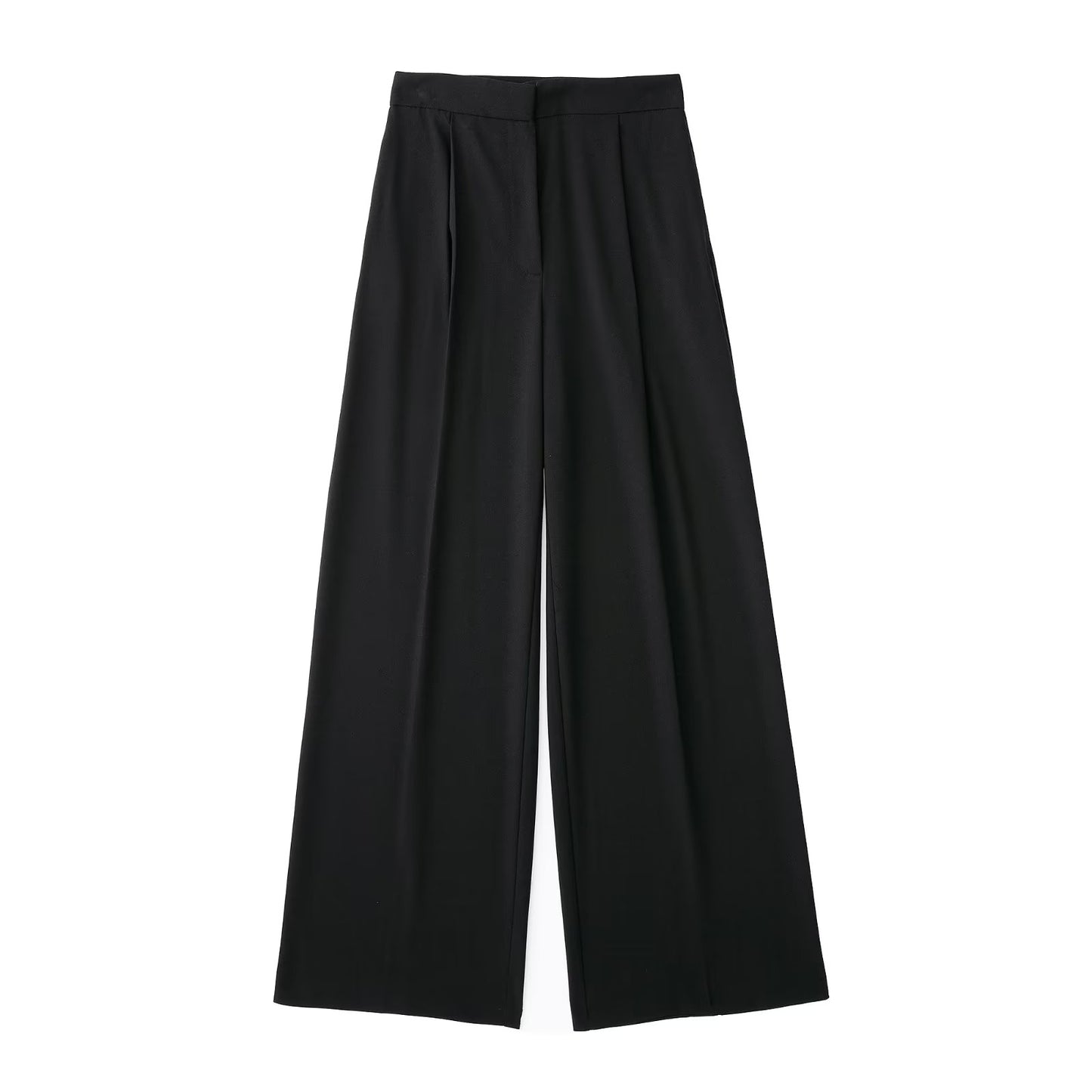 High Waist Loose Straight Pants