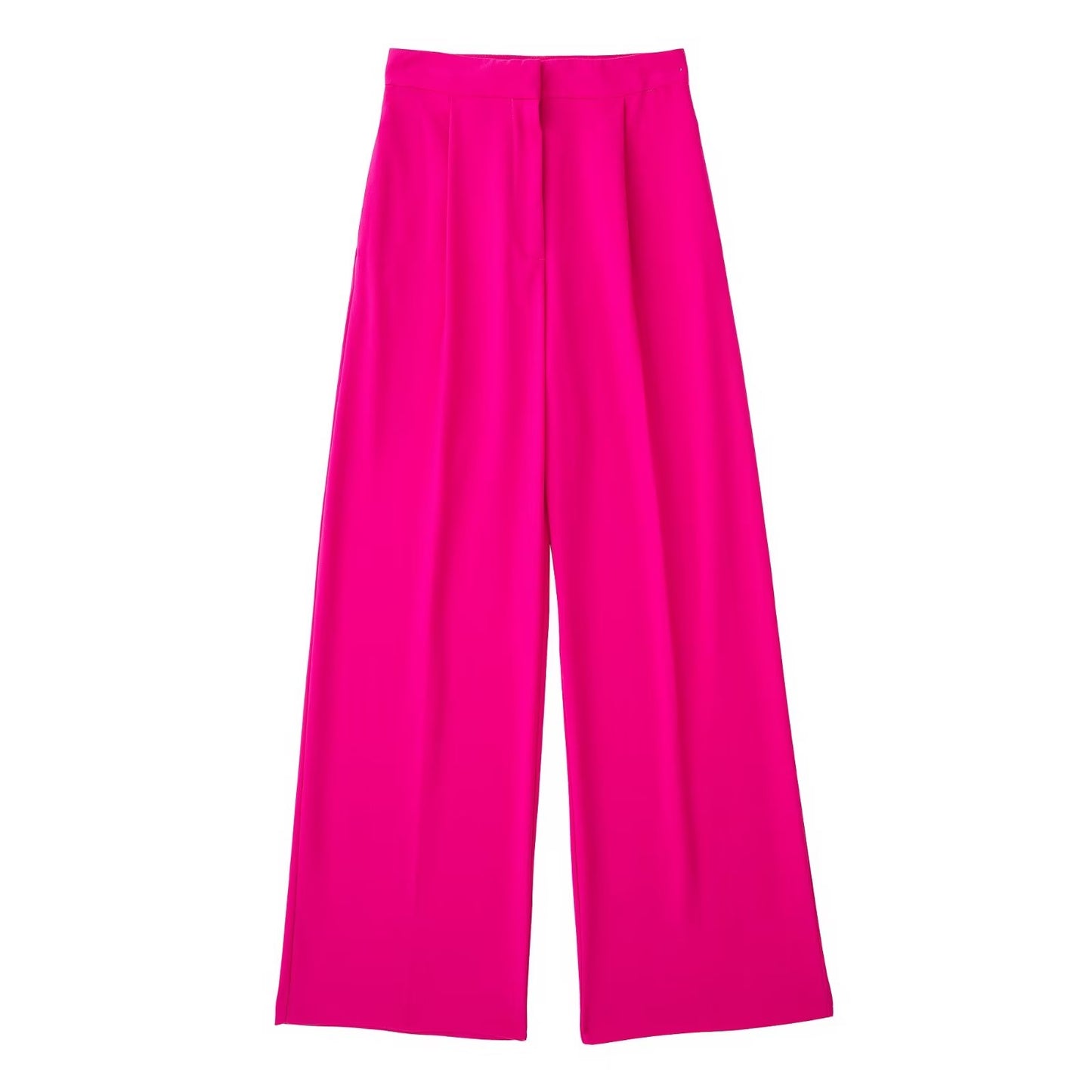 High Waist Loose Straight Pants