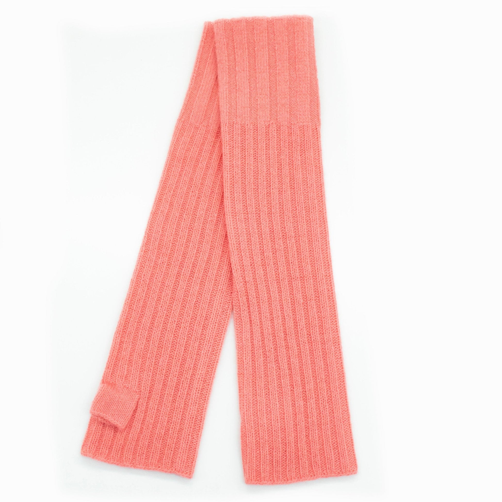 RIBBED FINGERLESS GLOVES-2