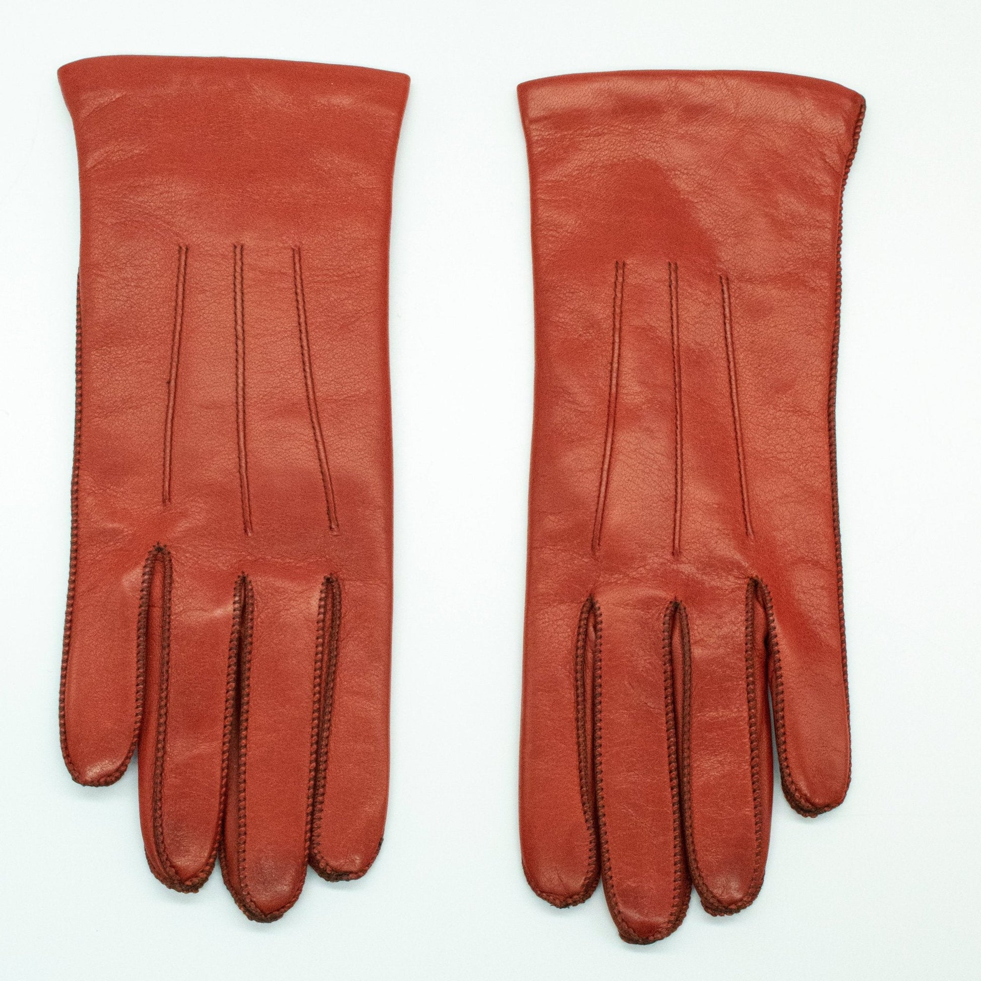 LEATHER GLOVE CONTRAST STITCH-1