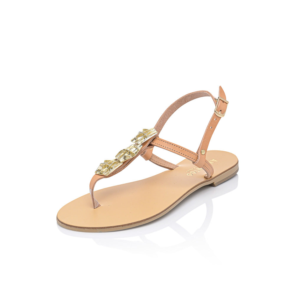 Ancientoo T-Straps Sandals Morfi-3