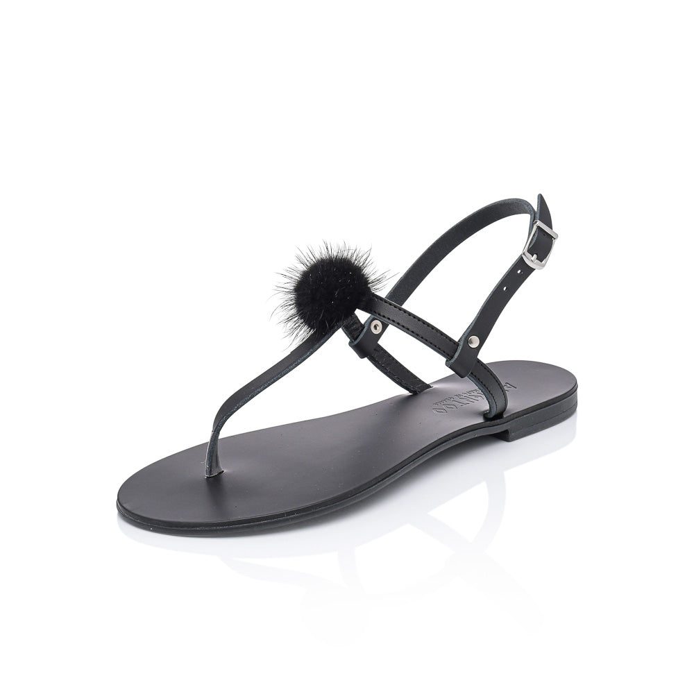 Ancientoo T-Strap Sandals Thetis-3