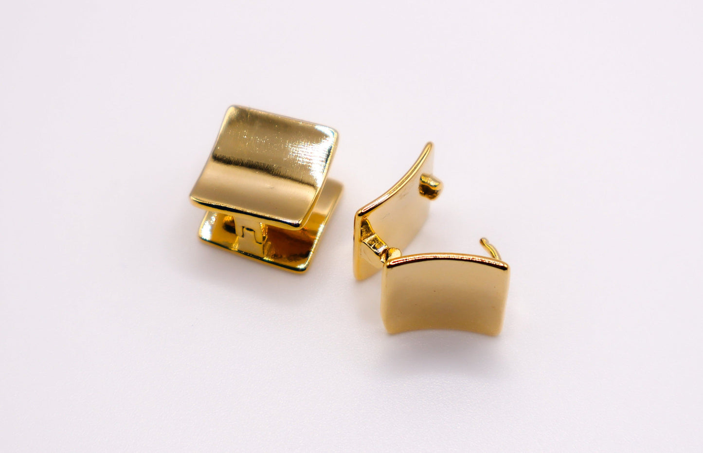 Golden Chic Dots Earrings-3