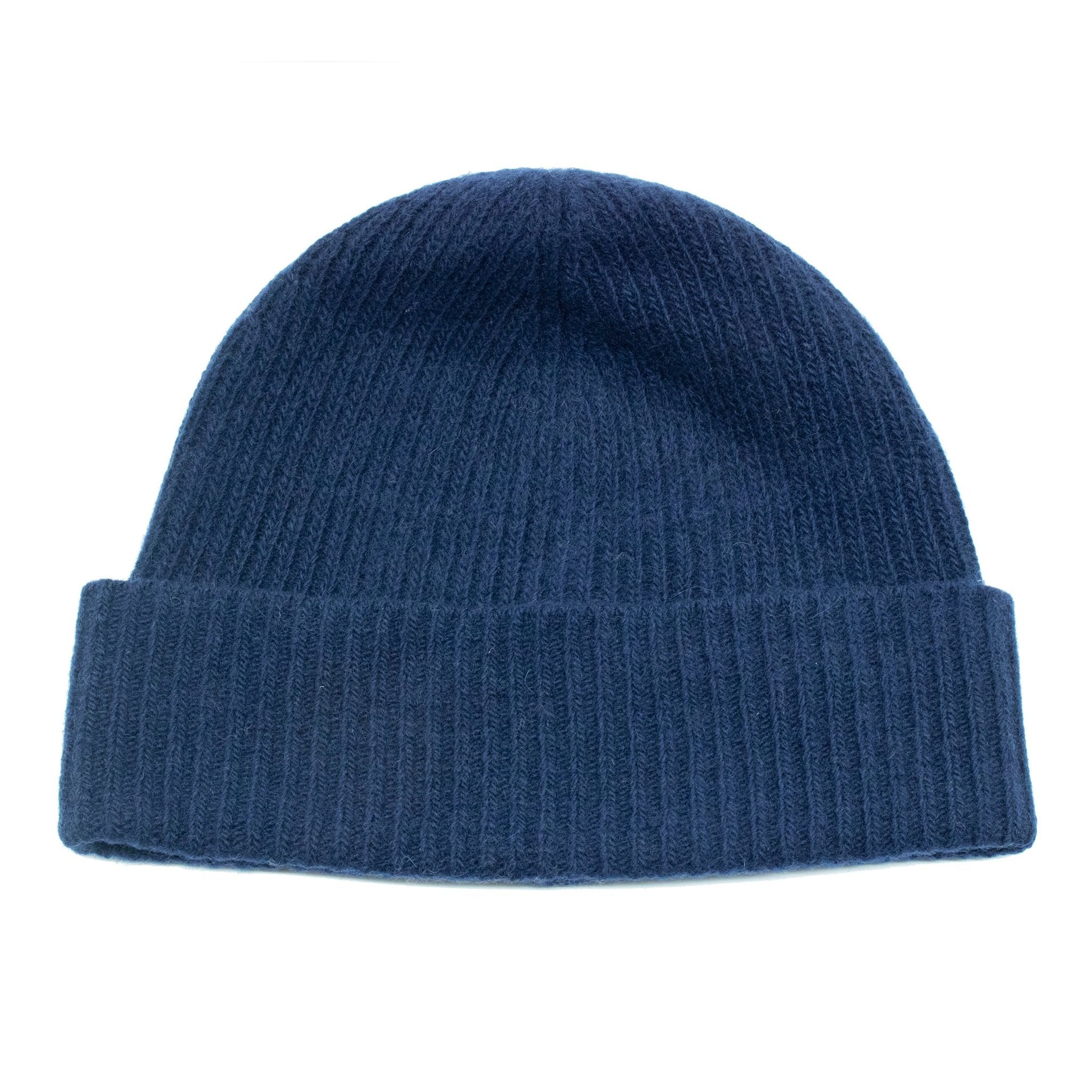 CASHMERE RIBBED BEANIE-2