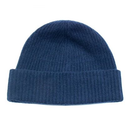 CASHMERE RIBBED BEANIE-2