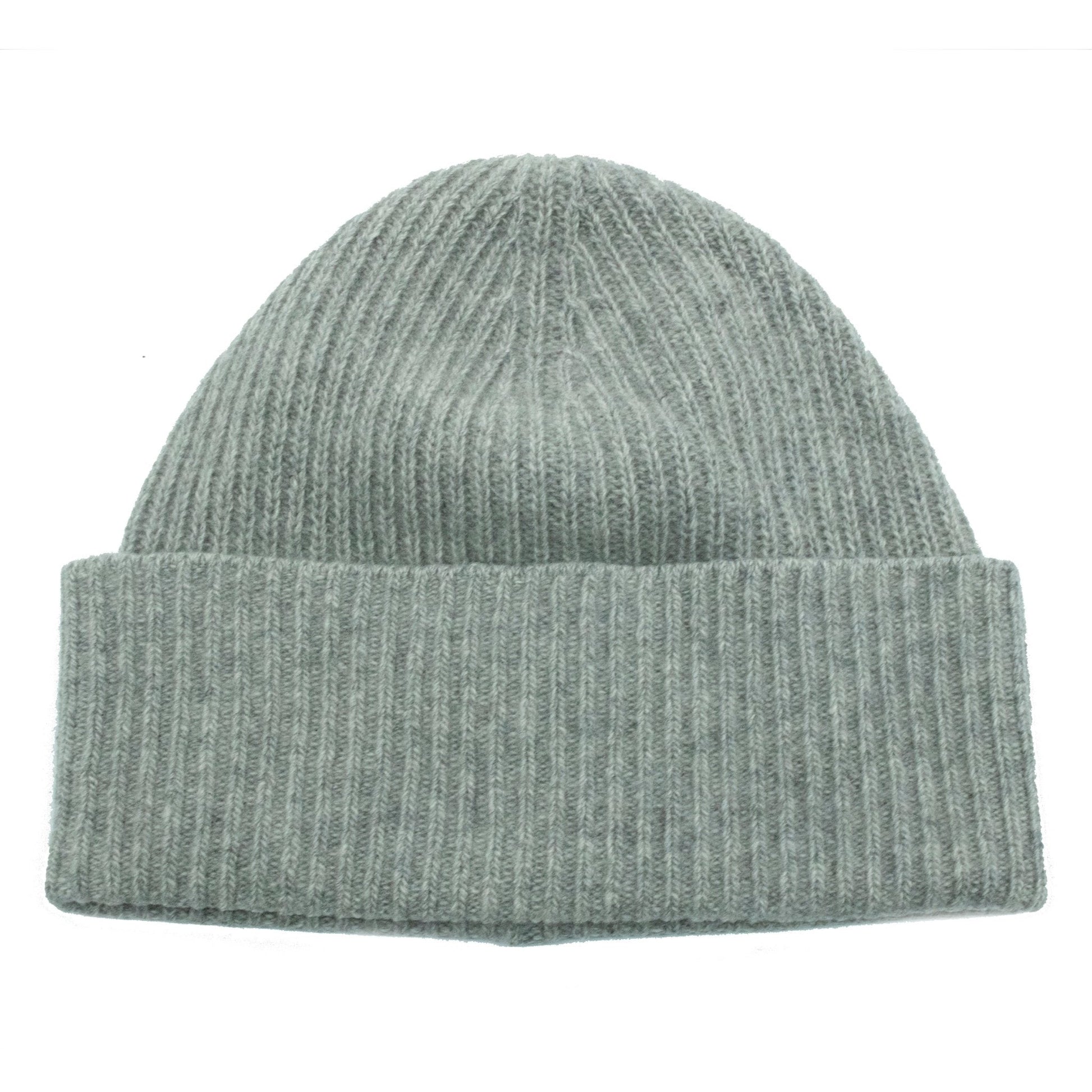 CASHMERE RIBBED BEANIE-4