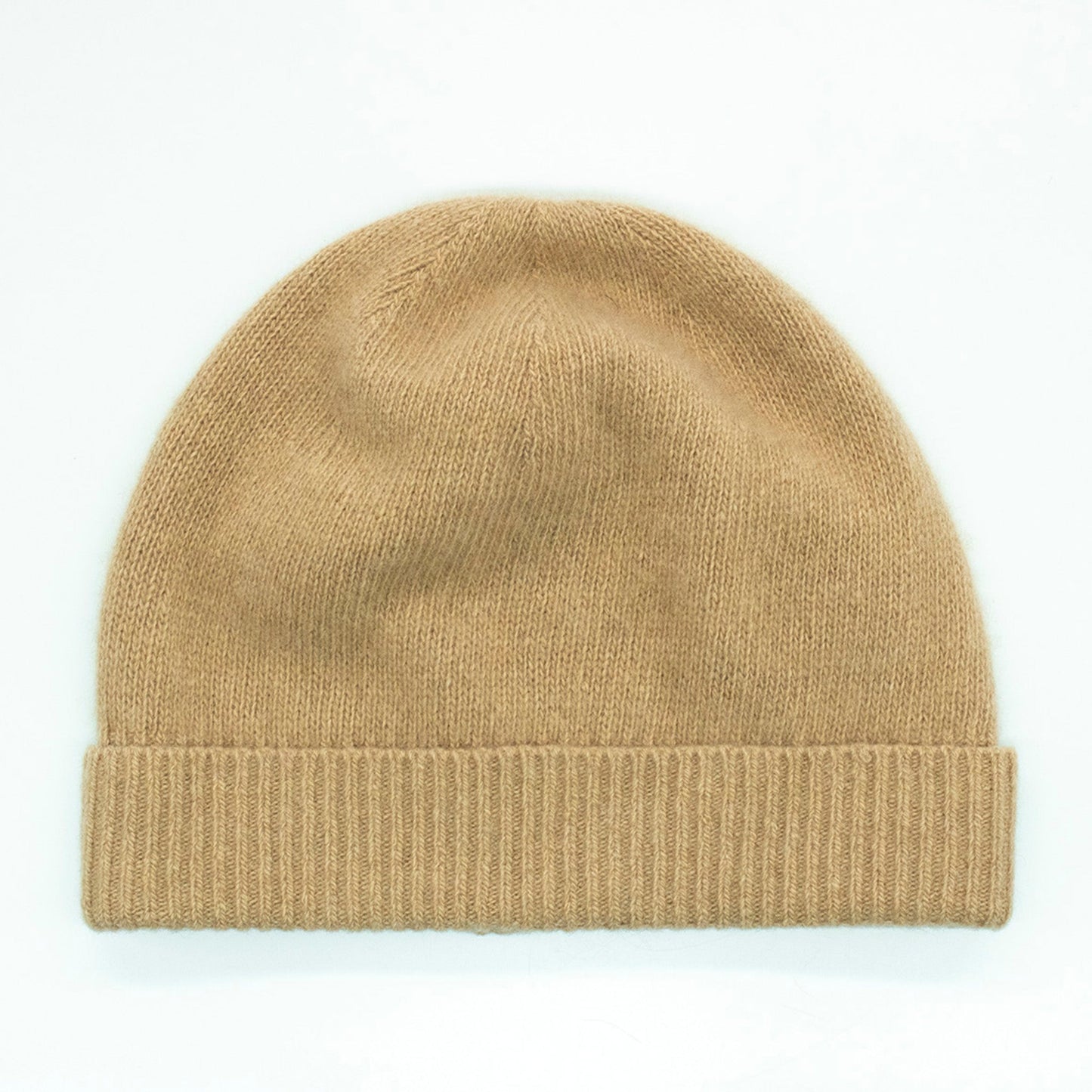 CASHMERE BEANIE WITH FOLDED CUFF-5