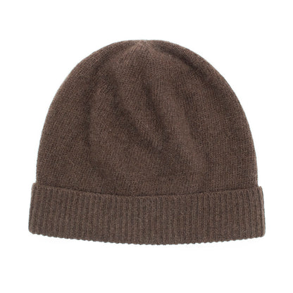 CASHMERE BEANIE WITH FOLDED CUFF-7