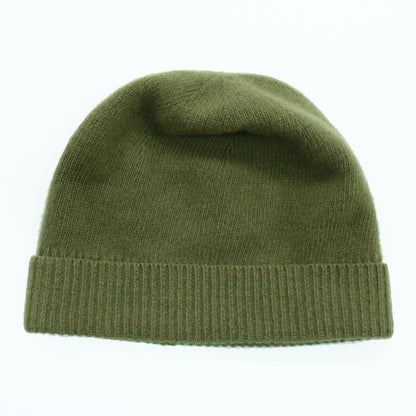 CASHMERE BEANIE WITH FOLDED CUFF-6