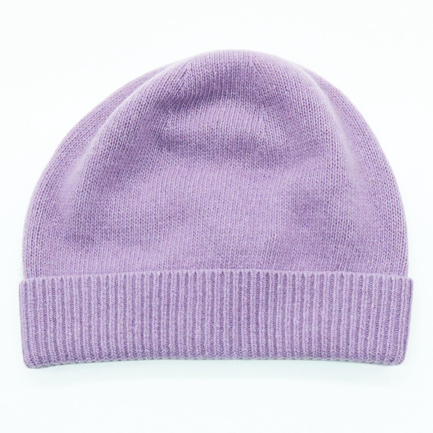 CASHMERE BEANIE WITH FOLDED CUFF-11