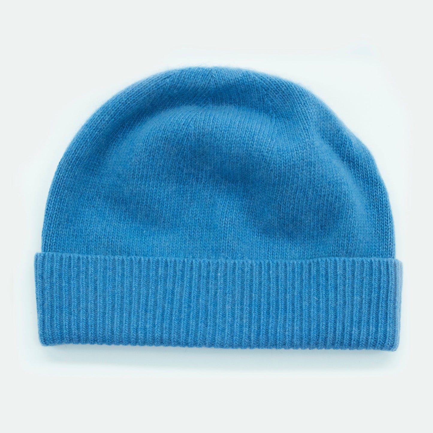 CASHMERE BEANIE WITH FOLDED CUFF-10