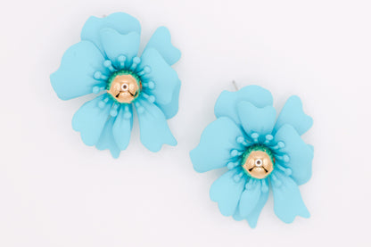 Marine Petal Earrings-1