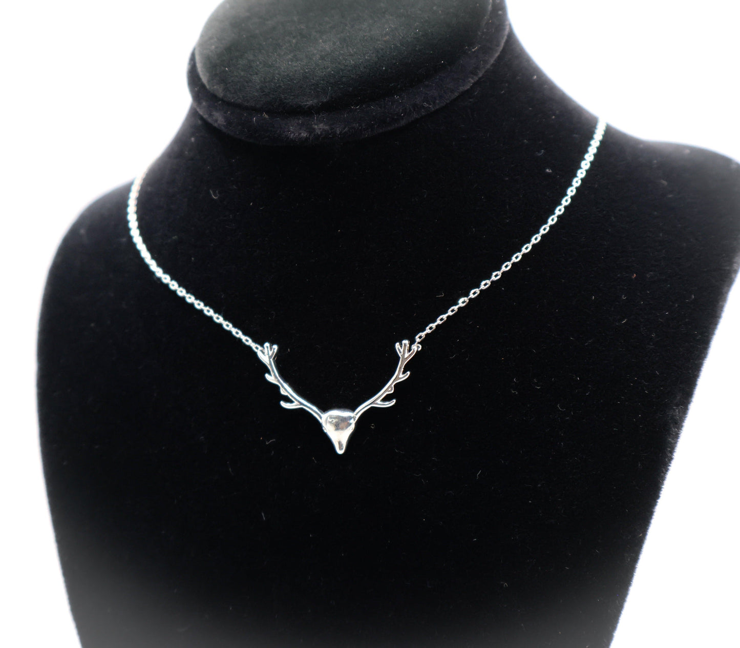 Enchanted Antler Charm Necklace-3