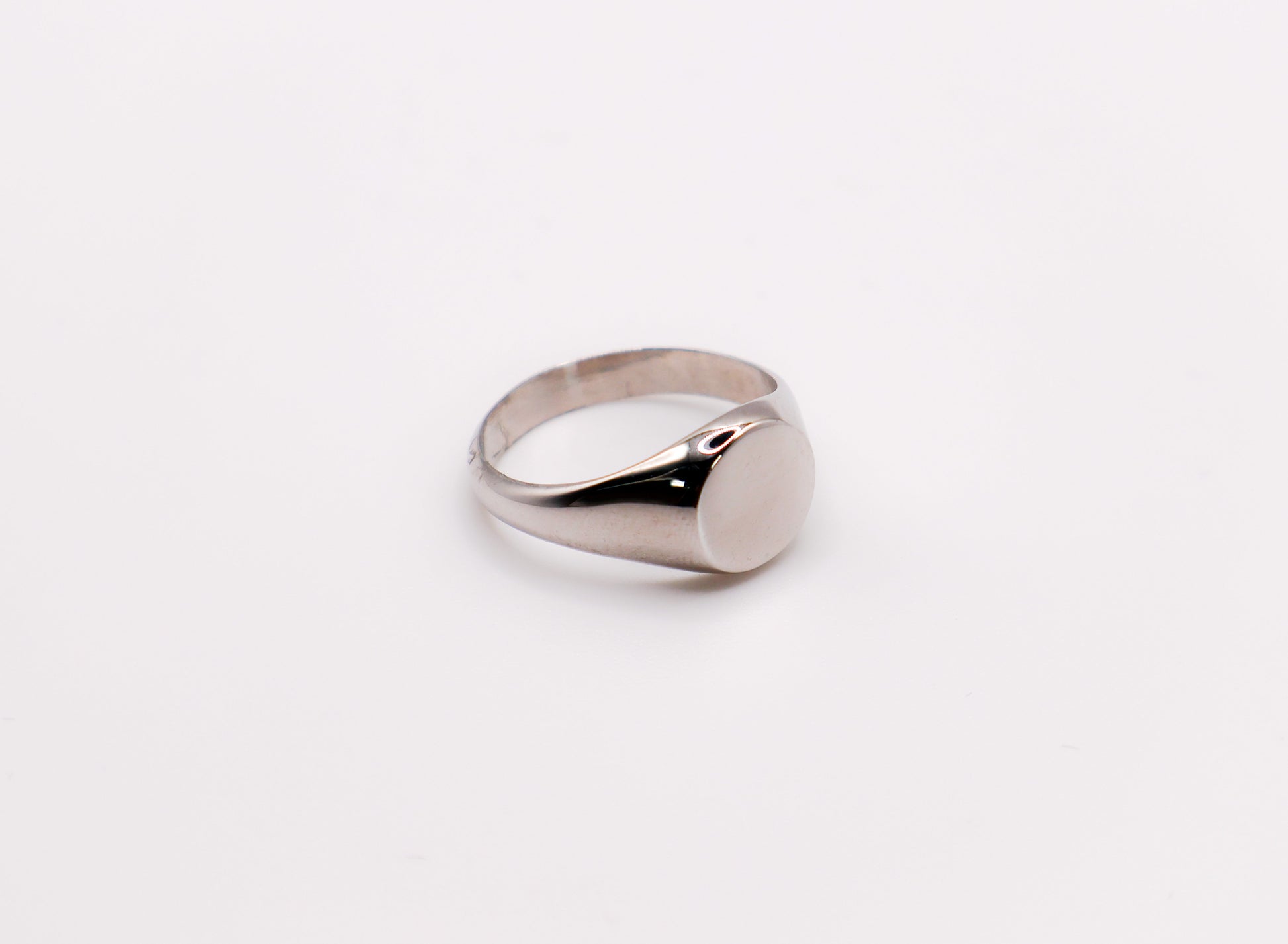 Italian Oval Silver Ring-3