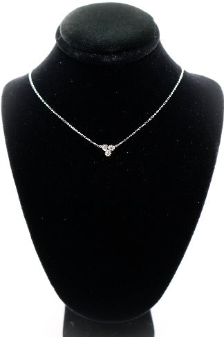 Trinity Diamond Sparkle Necklace-1