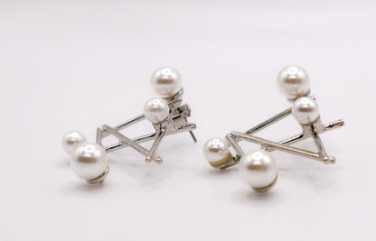 Pearlescent Futurista Earrings-0