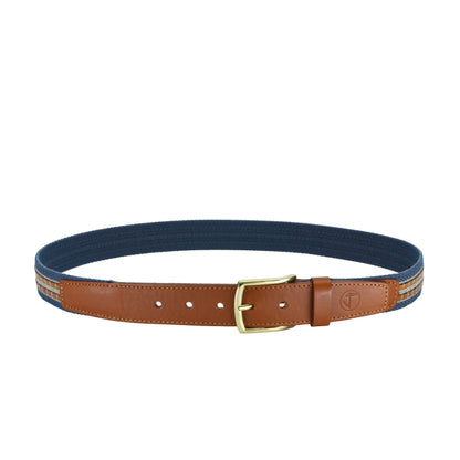 Canvas and Leather Belt Scotia-1