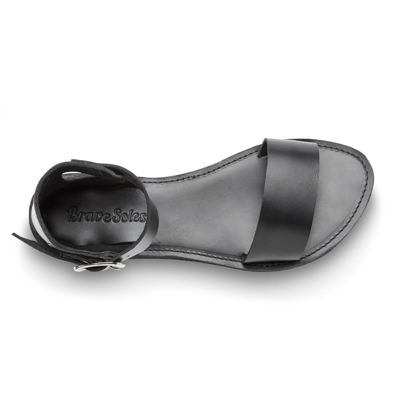 The Camila Leather Flatform Sandal-3