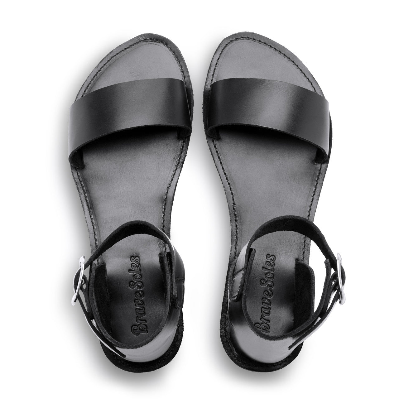 The Camila Leather Flatform Sandal-4