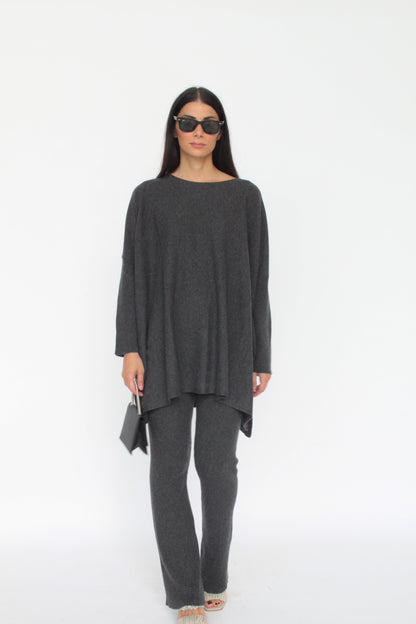 Pantalone in maglia in misto Cashmere - Angela-2