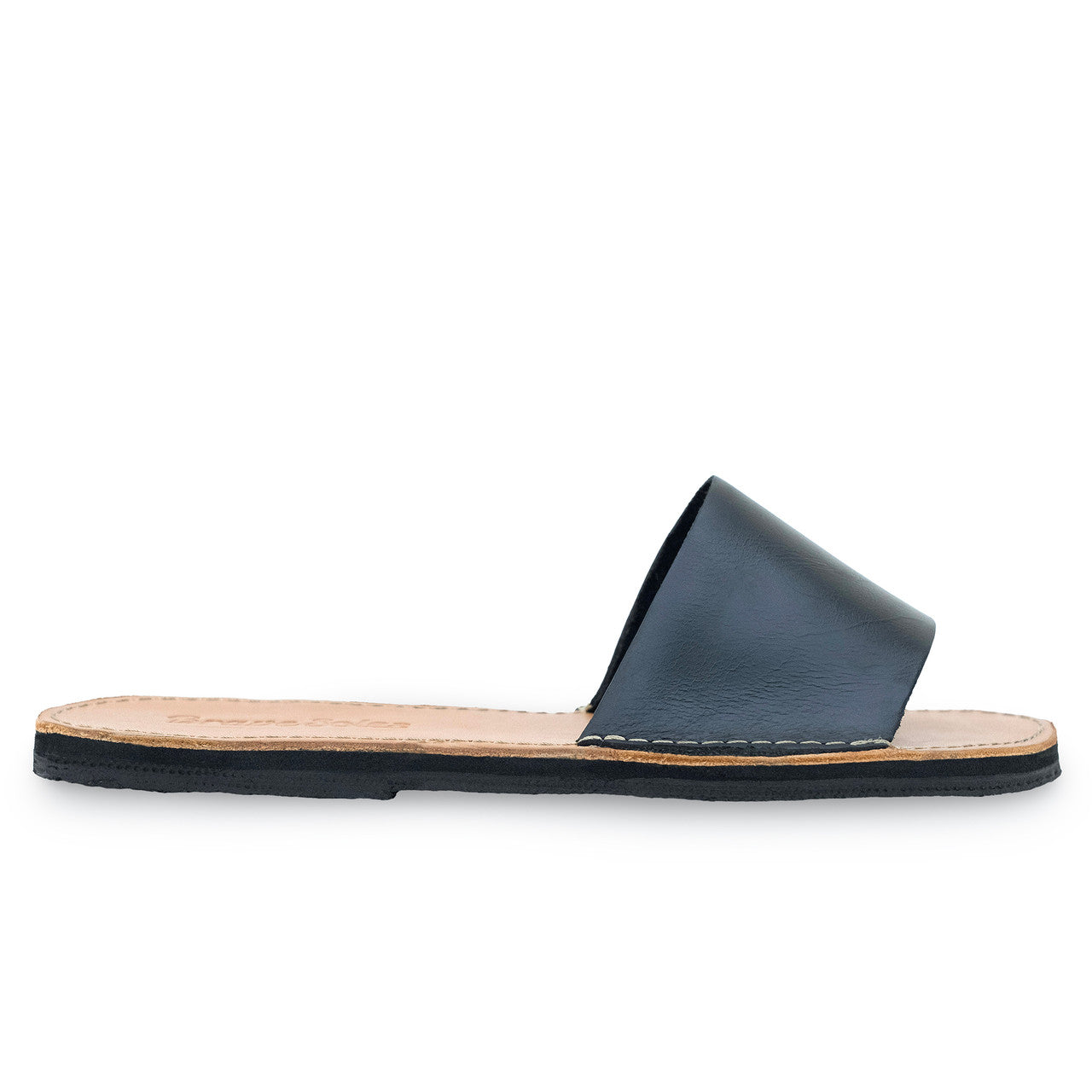 The Linda Leather Slide Sandal-7