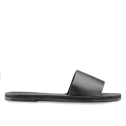 The Linda Leather Slide Sandal-2