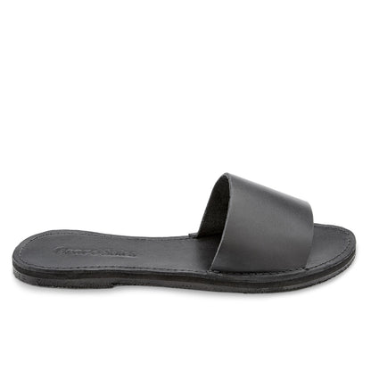 The Linda Leather Slide Sandal-3