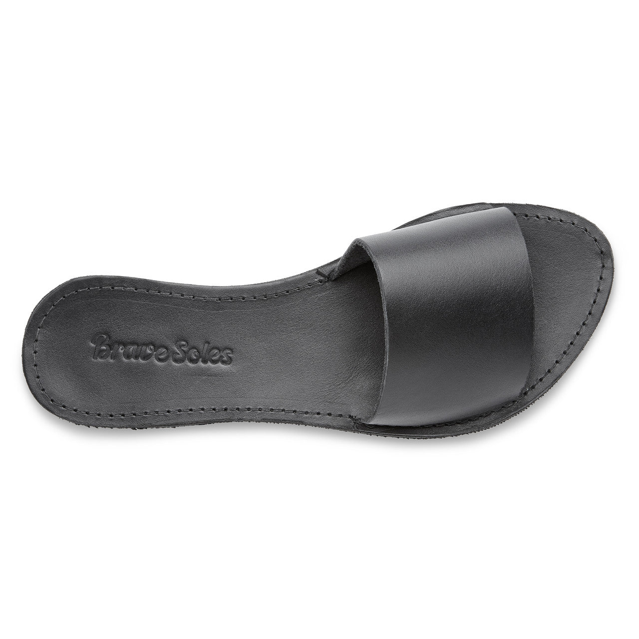 The Linda Leather Slide Sandal-4