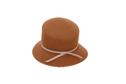 Cloche Brown Hat-0