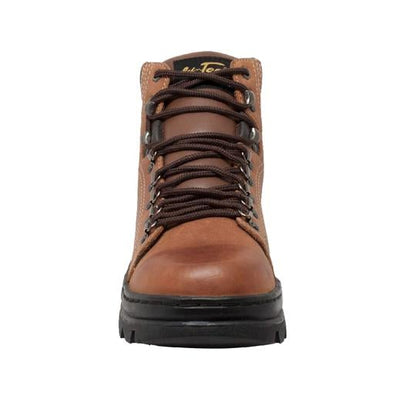 Men's 6" Hiker Brown Leather Boots-4