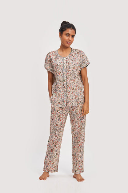 Moonbeams and Starbursts Pajama Set-0