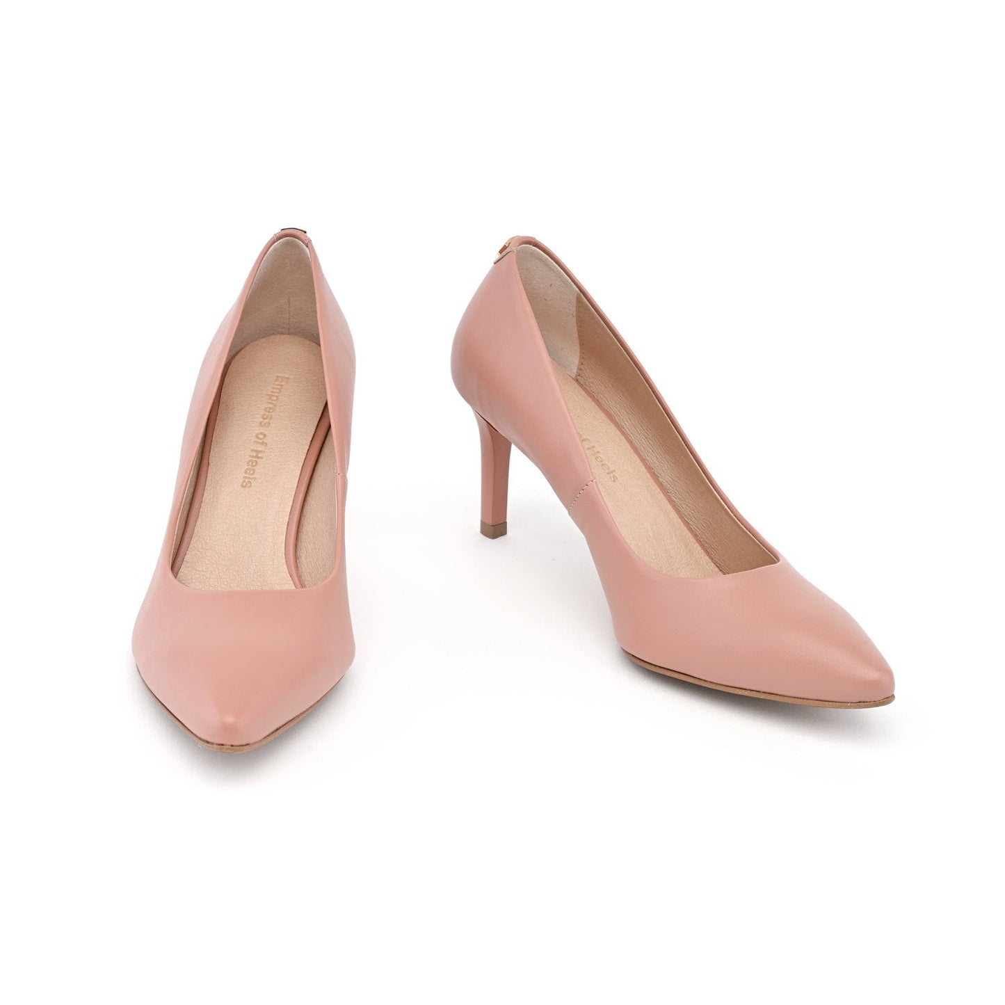 Nude Elegance - vegan 75mm heels-1