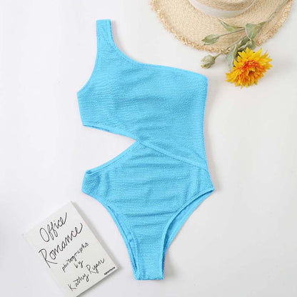 One Shoulder Cutout Monokini