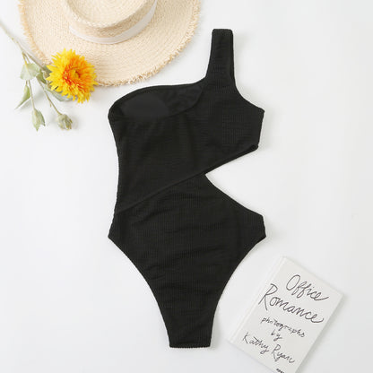 One Shoulder Cutout Monokini