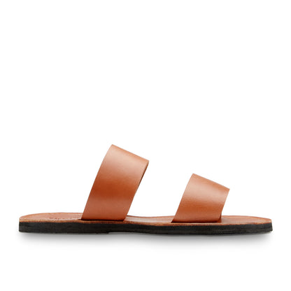 The Ophelia Leather Slide Sandal-2