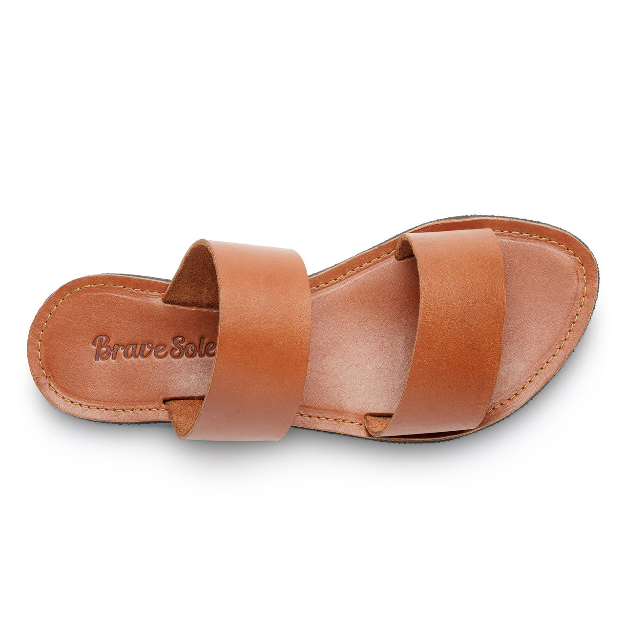 The Ophelia Leather Slide Sandal-4