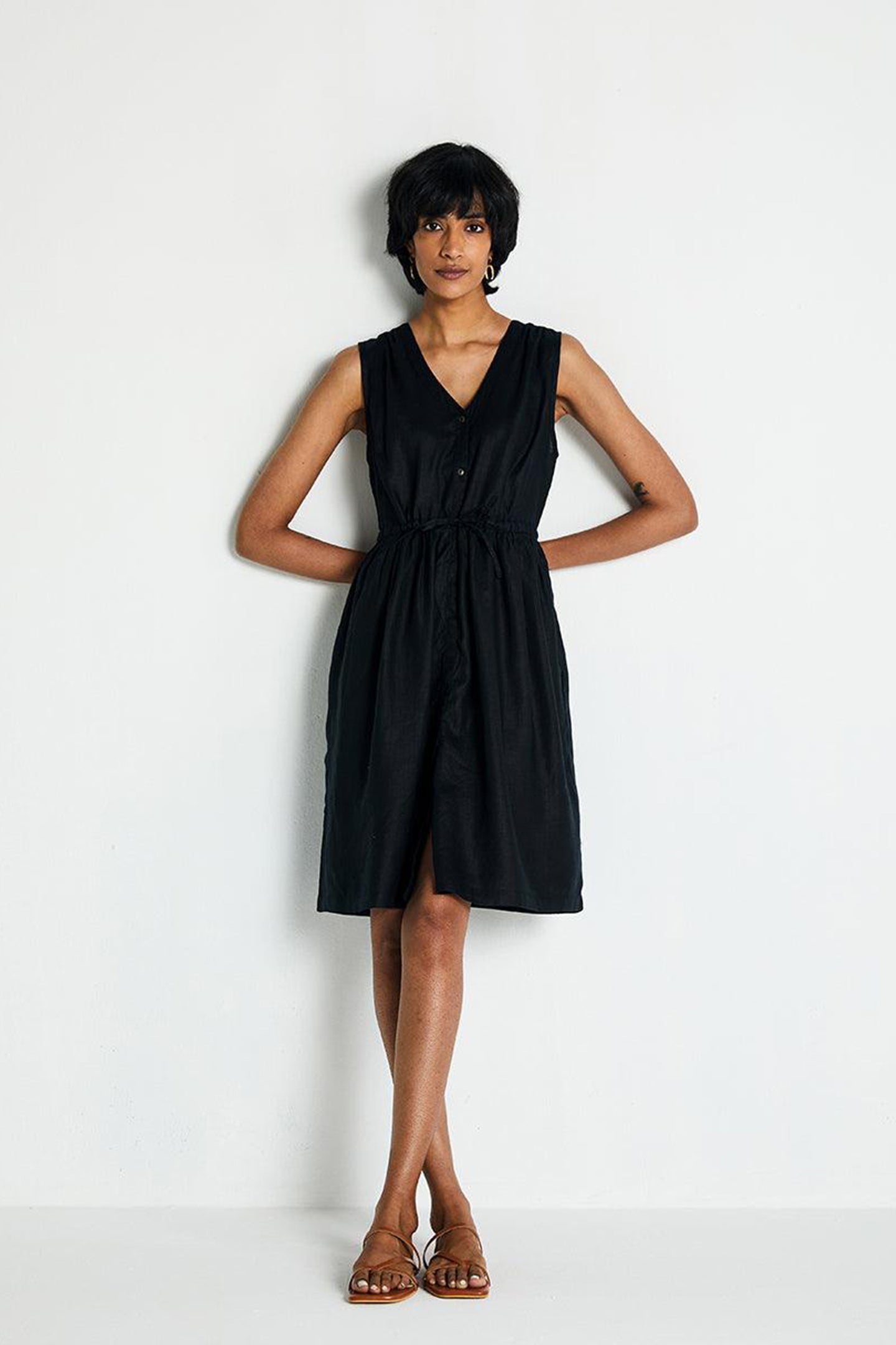 Pina Colada Season Dress in Black-0