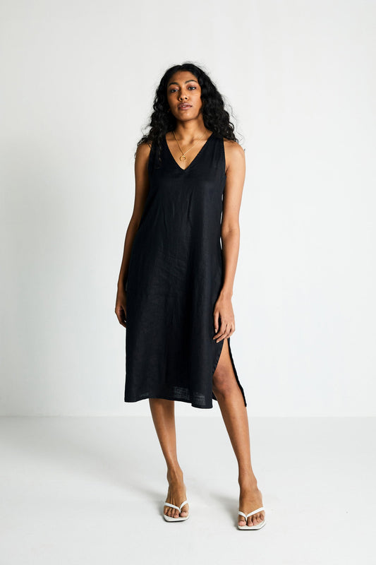 The Hemp Noir Dress-0