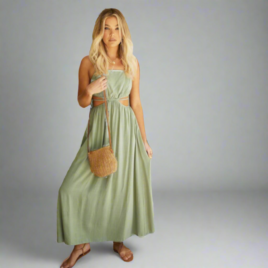 Cutout Maxi Dress