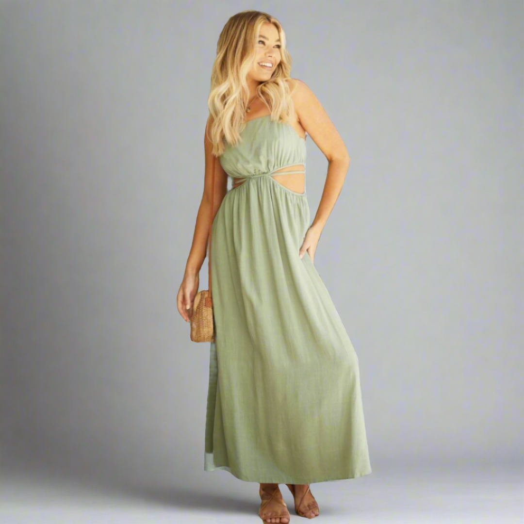 Cutout Maxi Dress