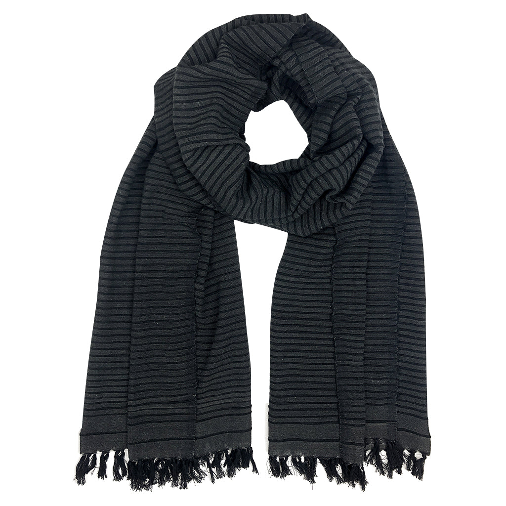 Ethiopian Stripe Wrap Scarf-4