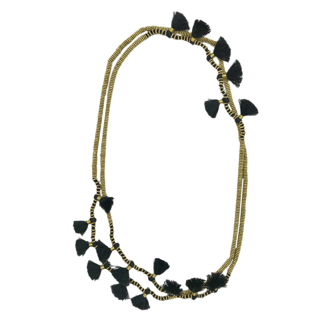 Krisha Tassel Necklace-2