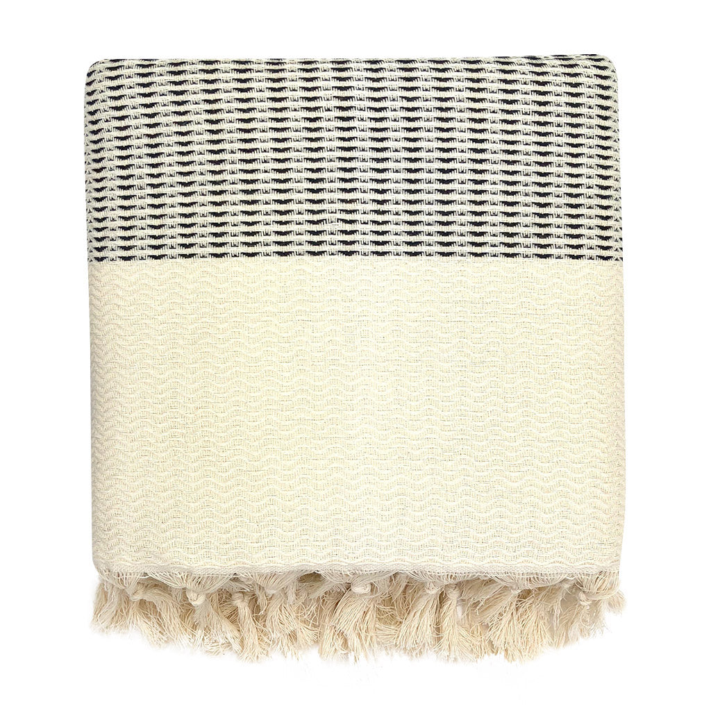 Plush Wavy Turkish Throw-5