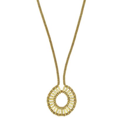 Golden Halo Necklace-2