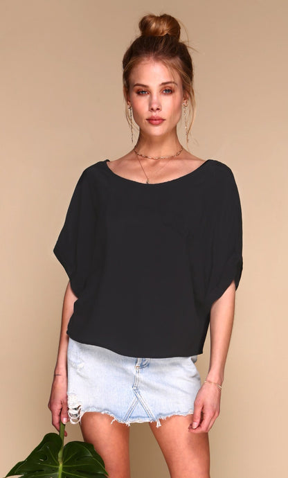 Colt Blouse | Black-0