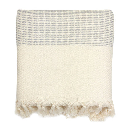 Plush Wavy Turkish Throw-2