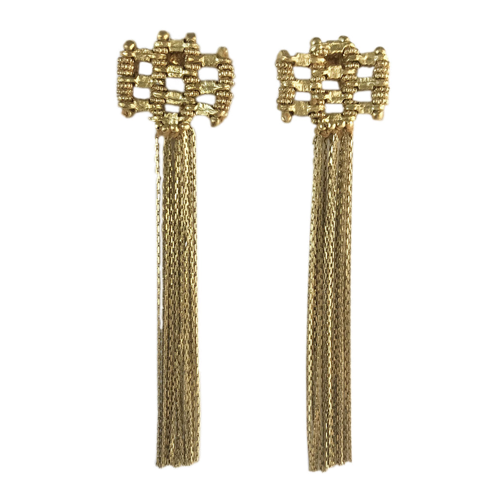 Lali Fringe Earrings-0