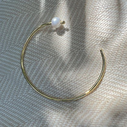 Freshwater Pearl Bangle-1