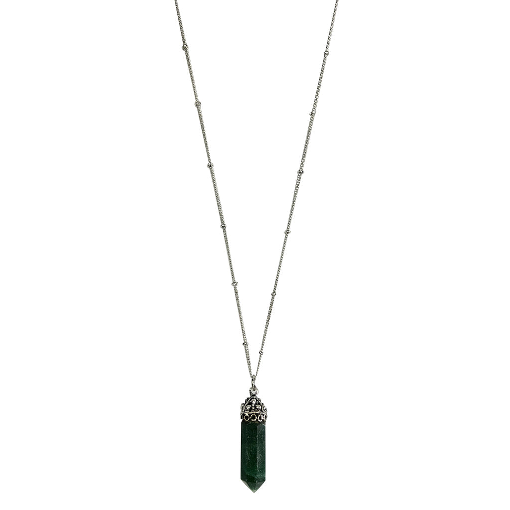 Aventurine Crystal Necklace-0