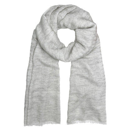 Marled Dot Wool Scarf-0